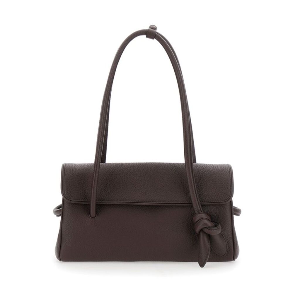 Jacquemus Women Shoulder Bag 'Le Turismo Long' With Brown Leather Details